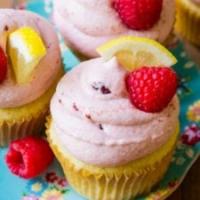 Raspberry Lemon Cupcakes_image