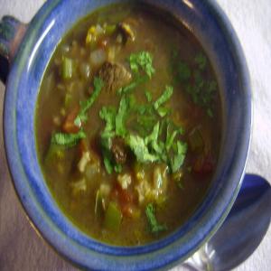 Beef and Rice Soup, Mexican Style image