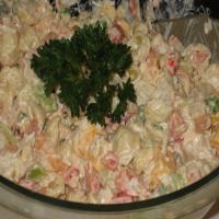 Kittencal's Seafood Pasta Salad image