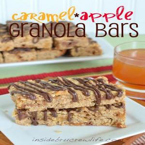 Caramel Apple Granola Bars_image