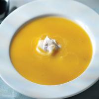 Spiced Apple-Butternut Squash Soup Recipe image