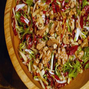 Radicchio Salad With Frisee and Apples image