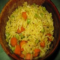 Rice With Carrots and Peas (Rice Cooker) image