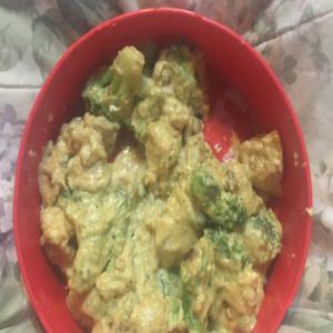 Chicken Broccoli Alfredo - Low Carb image