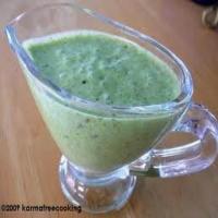 Green Goddess Salad Dressing- Homemade_image