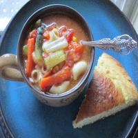 My My My Minestra - Italian Vegetable Soup With Pasta_image