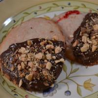 Shortbread Cookies with Chocolate and Almonds_image