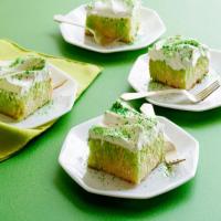 St. Patrick's Day Lime Poke Cake Recipe - (4.2/5) image
