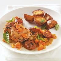 Chicken Thighs with Sausage image