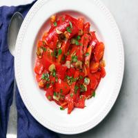 Roasted Red Bell Peppers With Sherry Vinegar_image