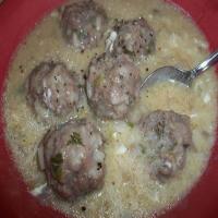 Avgolemono Meatball Soup_image