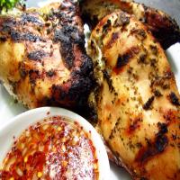 Thai-Style Grilled Chicken W/ Spicy Sweet and Sour Dipping Sauce image