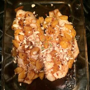 Baked Snapper with Mandarin Oranges, Cashews and Ginger_image