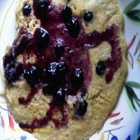 Oatmeal Blueberry Pancakes image