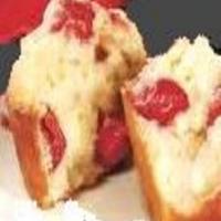 Cherries and Cream Muffins_image