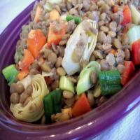 Easy Warm Lentil Salad_image