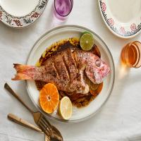 Whole Fish With Soy and Citrus_image