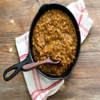 Barbecue baked black-eyed peas_image