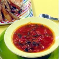 Tomato and Spinach Soup image