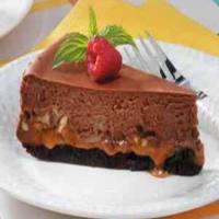 Caramel Brownie Cheesecake_image