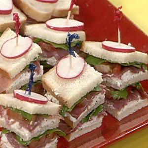 Italian Club Finger Sandwiches image