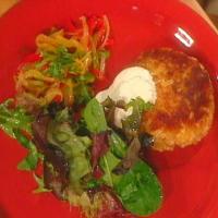 Fish Cakes with Chipotle Cream_image