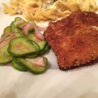 Pork Schnitzel with Quick Pickles Recipe - (4.3/5)_image