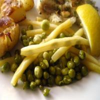 Minted Peas and Wax Beans_image