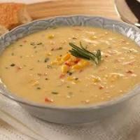 The Best Creamy Corn Chowder (without the cream!) image