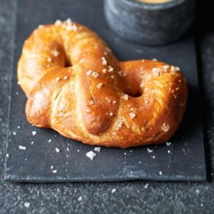 Homemade soft pretzels image