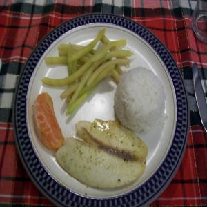 Quick Baked Tilapia With Grapefruit Dill Butter_image