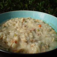 Delicious After-The-Holiday Turkey-Rice Soup image