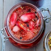 Pickled radishes with ginger & chilli image