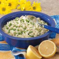 Minty Orzo and Peas image