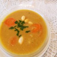 Carrot and Almond Soup (Vegan) image