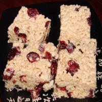 Cranberry Rice Krispies Squares_image