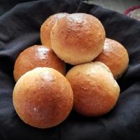 Oatmeal Rolls with Honey Butter image