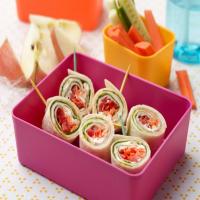 Kids Can Make: Ham and Scallion Cream Cheese Pinwheel Sandwiches image