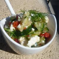 Greek Cucumber Salad image