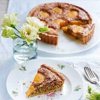 Apricot & pistachio frangipane tart_image
