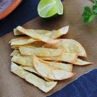 Baked Corn Tortilla Strips for Mexican Soups_image