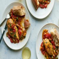 One-Pan Chicken With Peperonata and Olives_image