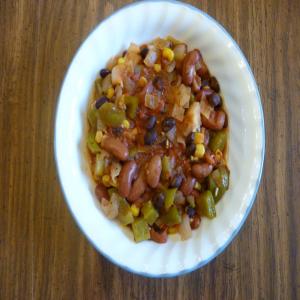 Tailgate Chili With Black and Red Beans image