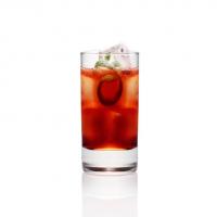 Black Cherry Vodka with Smoked Ice Cubes_image