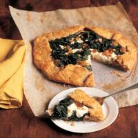 Swiss Chard and Goat Cheese Galette_image