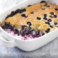 Blueberry & coconut pudding image