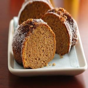 Gluten Free Cinnamon and Toasted Pecan Crusted Sweet Potato Cake_image