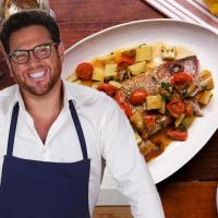 Roasted Whole Red Snapper With Tomatoes, Basil, And Oregano by Scott Conant Recipe by Tasty image