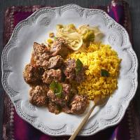 Beef rendang & turmeric rice image