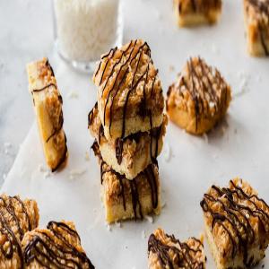 Chewy Caramel Coconut Bars_image